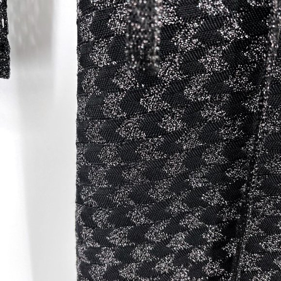 Missoni Metallic Mesh Open Back Slinky Maxi Dress - Picture 8 of 12